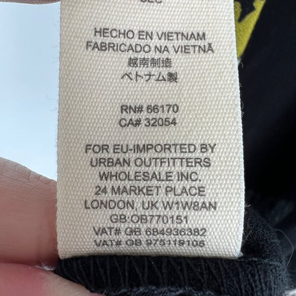 Free People Time On My Side Floral Wrap Mini Dress Black Size XS - Picture 9 of 10